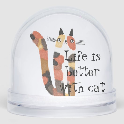 Live Is Better With Cat – Cute Cat Lover Gift (Avant)