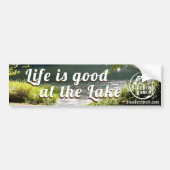 Live is goed in BDR. Bumpersticker (Voorkant)