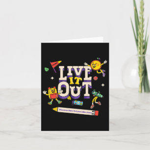 Live It Out Love Like Jesus VBS 2025 Christelijke Kaart