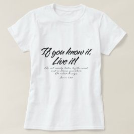 Live IT-shirt T-shirt