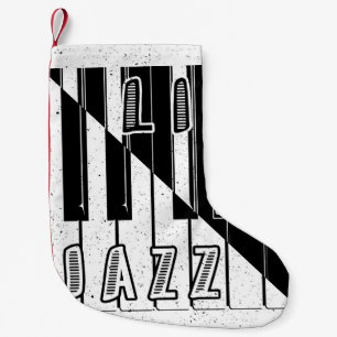 Live Jazz Calligraphy Illusion Logo Lettering met Kleine Kerstsok