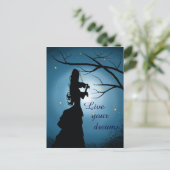 Live Je dromen, Violin Player, Briefkaart (Staand voorkant)
