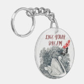 Live Je droombeeld Sleutelhanger (Voorkant Links)
