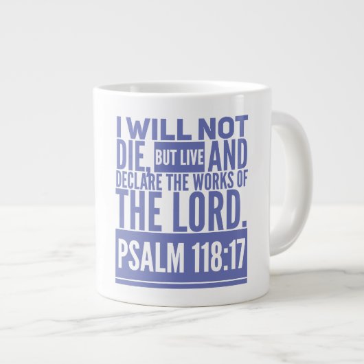 Live Jumbo Mug (Devant droit)