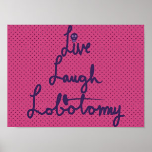 Live Lach Lobotomie Poster