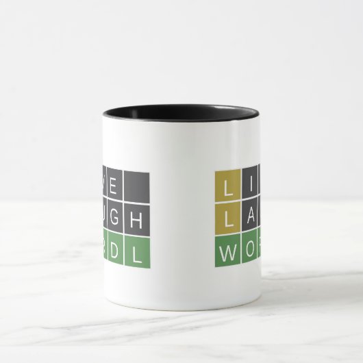Live lachen Mok van Word (Midden)