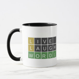 Live lachen Mok van Word