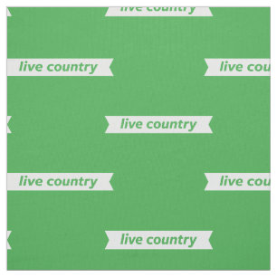 Live Land Stof