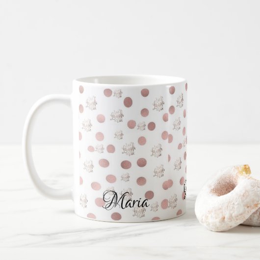 Live Lauder Love Mug (Avec donut)