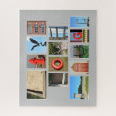 LIVE LAUGH afbeelding letters puzzel (Verticaal)