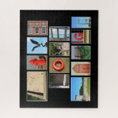 LIVE LAUGH afbeelding letters puzzel Legpuzzel (Verticaal)