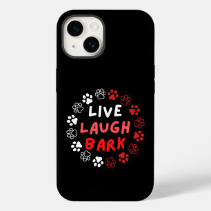 Live laugh bark.b zwart BG Case-Mate iPhone 14 Hoesje