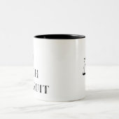 Live Laugh Lawsuit, Drôle Avocat mug (Centre)