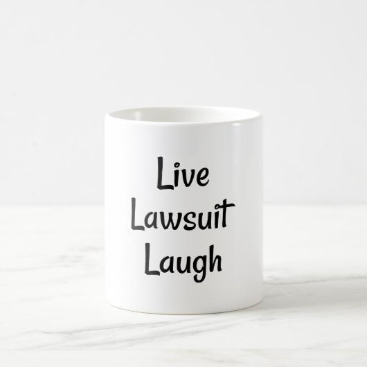 Live Laugh Lawsuit Koffiemok (Center)