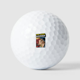 Live Laugh Lesbian Golfballen