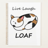 Live Laugh Loaf Calico Cat Organizer (Voorkant)
