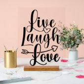 Live Laugh Love (Mariage)