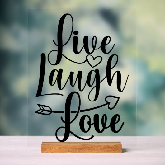 Live Laugh Love (Neutre)