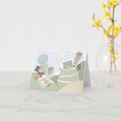 Live Laugh Love #2 Carte de voeux (Fleur jaune)