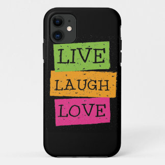 Live Laugh Love 2 iPhone 11 Hoesje