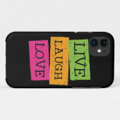 Live Laugh Love 2 Case-Mate iPhone Case (Achterkant (horizontaal))