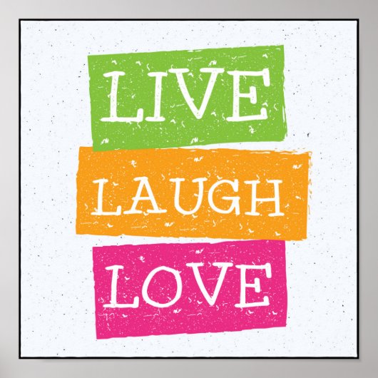 Live Laugh Love 2 Poster (Voorkant)
