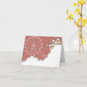 Live Laugh Love #6 Carte de voeux (Fleur jaune)