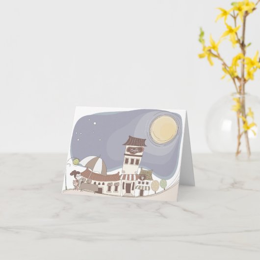 Live Laugh Love #9 Carte de voeux (Fleur jaune)