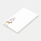 Live Laugh Love a Belgian Malinois Post-it Notes (Incliné)
