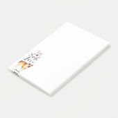 Live Laugh Love a Bulldog Post-it Notes (Schuin)