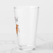 Live Laugh Love a Dachshund Glass Glas (Links)