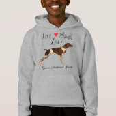 Live Laugh Love a German Shorthborne Pointer (Devant)
