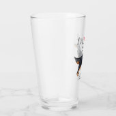 Live Laugh Love a Gordon Setter Glass Glas (Rechts)