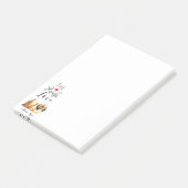 Live Laugh Love a Lhasa Apso Post-it® Notes (Schuin)