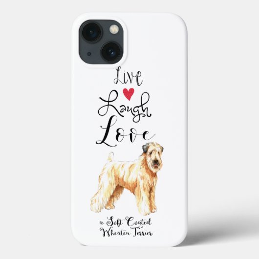 Live Laugh Love a Wheaten Case-Mate iPhone Case (Achterkant)