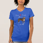 Live Laugh Love and Am Staff T-Shirt (Voorkant)