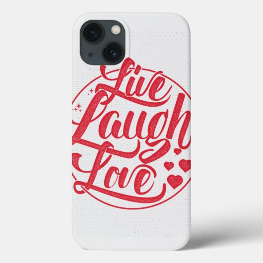 Live Laugh Love Case-Mate iPhone Case (Achterkant)