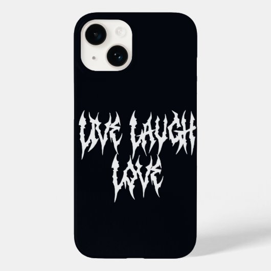 Live, Laugh, Love Case-Mate iPhone Case (Achterkant)