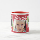 Live Laugh Love Custom Photo Mug (Centre)