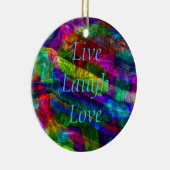 Live Laugh Love Ornament (Rechts)
