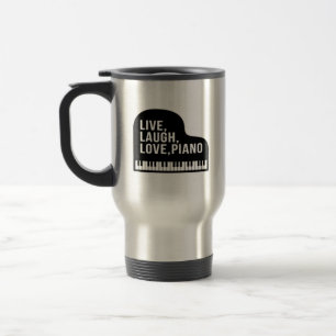 Live Laugh Love Piano Grand Piano Pianist Quote Reisbeker