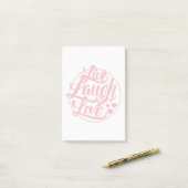 Live Laugh Love Post-it® Notes (Op bureau)