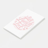 Live Laugh Love Post-it® Notes (Schuin)