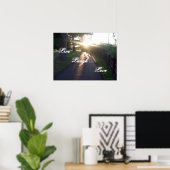 Live Laugh Love Poster (Thuiskantoor)