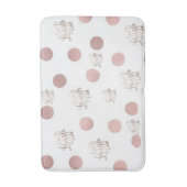 Live Laugh Love Roos Bathroom Bath Mat (Voorkant Verticaal)