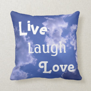 Live Laugh Love Sierkussen