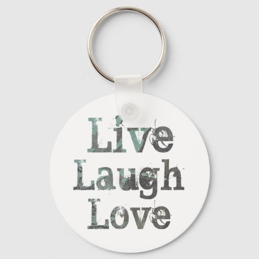 Live, Laugh, Love Sleutelhanger (Voorkant)