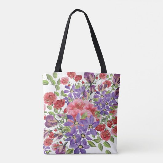 Live Laugh Play Canasta Canvas tas (Achterkant)