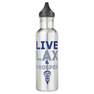 Live LAX en Prosper Lacrosse Waterfles