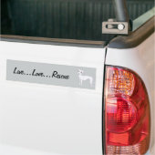 Live...Liefde...Redding Bumpersticker (Op Truck)